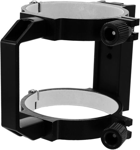 Metal Telescope Tube Clamp Ring with Quick Release Design and M6 1/4 Thread Hole, Universal Compatibility for Astronomical and Lunar Observation in Kuwait