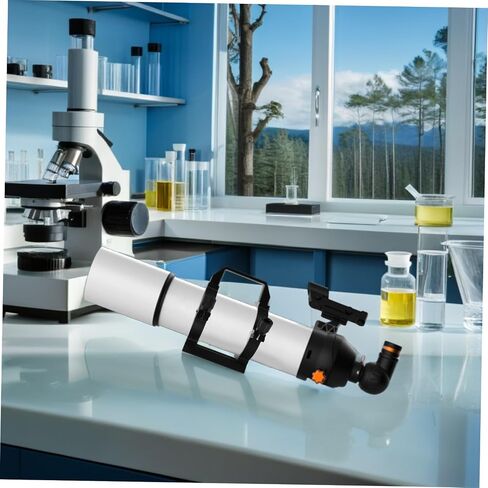 Metal Telescope Tube Clamp Ring with Quick Release Design and M6 1/4 Thread Hole, Universal Compatibility for Astronomical and Lunar Observation in Kuwait