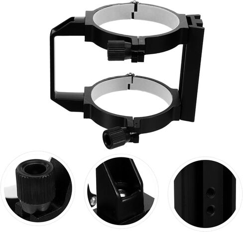 Metal Telescope Tube Clamp Ring with Quick Release Design and M6 1/4 Thread Hole, Universal Compatibility for Astronomical and Lunar Observation in Kuwait