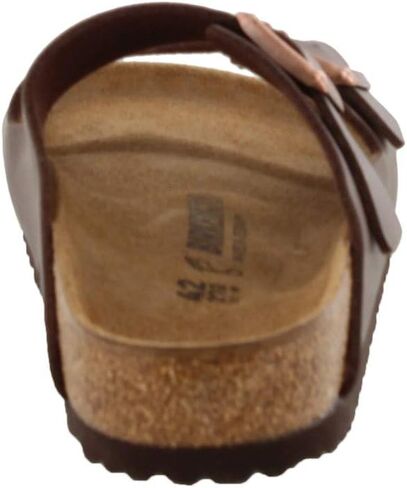 Birkenstock Women's Arizona Birko-Flo Dark Brown Birko-flor Sandals - 43R EU (US Men EU's 10-10.5,US Women EU's 12-12.5) in Kuwait