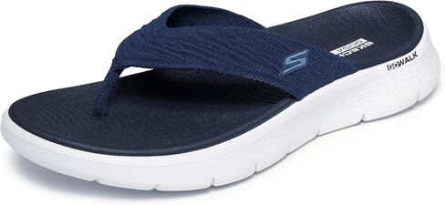 Skechers Women's GO WALK Flex Sandal - Splendor Flip-Flop, Navy, 9 in Kuwait
