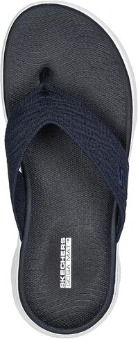 Skechers Women's GO WALK Flex Sandal - Splendor Flip-Flop, Navy, 9 in Kuwait
