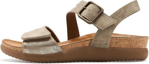EuroSoft Womens Halle Gold/Taupe 8 B - Medium in Kuwait