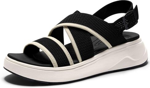 Vilanva Women's comfortable walking sandals lightweight breathable upper with Buckle adjustment for 2026 summer travel outfits in Kuwait