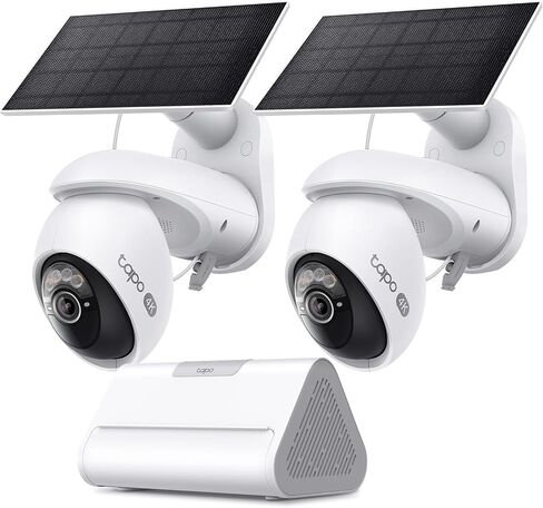 Tapo 4K Outdoor Pan/Tilt Security Camera C660 KIT + Smart Hub H500 Bundle in Kuwait