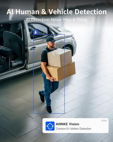 ANNKE 32CH 12MP Network Video Recorder, AI Motion Detection, No HDD, Black | H.265+ 32 Channel NVR, Work with 12/8/6/5/4MP PoE IP Cameras, Home & Business Surveillance, Easy Plug & Play, No PoE Port in Kuwait