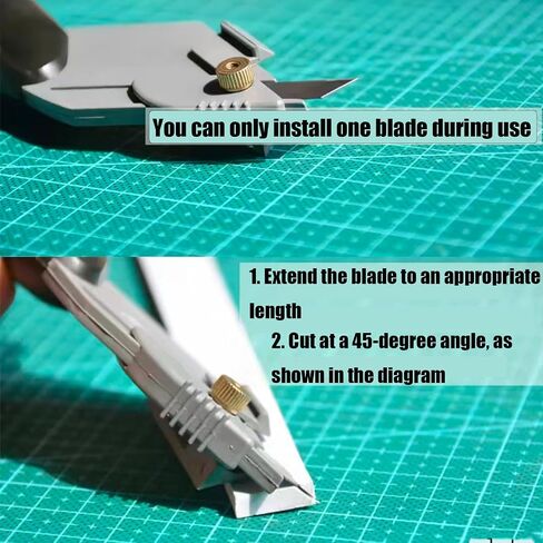 Mat Board Cutter Tool, 45° and 90° Foam Board Cutter, Angle Bevel Mat Cutter for Pictures Frame, Arts Craft Framing Device in Kuwait