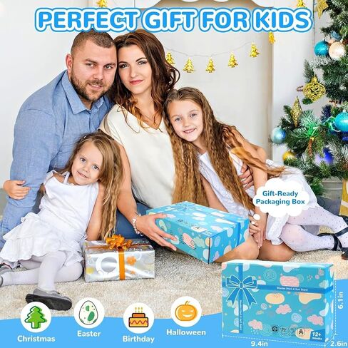 Wooden Sorting & Stacking Toys, Montessori Toys for 1 2 3 Years Old Toddlers, Shape Sorter Puzzles with 24-Piece Large Geometric Blocks & 12 Word Cards, Gift for 12+ Months Baby Boys Girls in Saudi Arabia