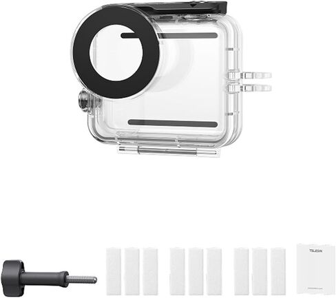 Water Proof Protective Case for - 60M/196FT Underwater Housing with Shockproof Design for Diving and Snorkeling - Ultralight 144g in Kuwait