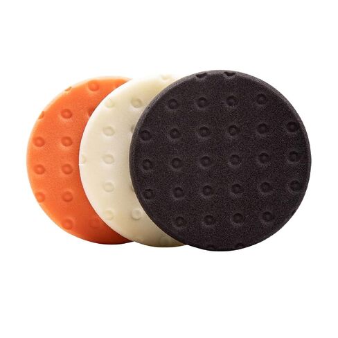 5.5" CCS Orange Light Cutting Foam Pads (Pack of 2). Lake Country Original CCS Orange Light Cutting pad Safe for All finishes and Painted Surfaces. Fits 5" Backing Plate. in Saudi Arabia