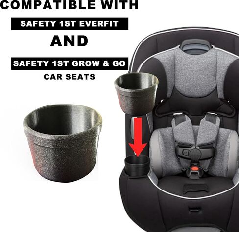 Cup Holder for Safety 1st EverFit/Grow & Go, for Maxi-COSI Pria, and for Cosco All-in-One Car Seats (Model #C6577) Single Car Seat Cup Holder, Replacement for Safety First Car Seat (1) in Kuwait