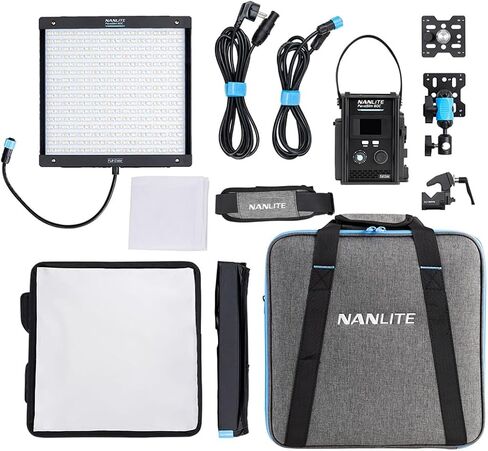 NanLite PavoSlim 60C 1x1 60W RGBWW LED Panel Light with CRMX in Kuwait