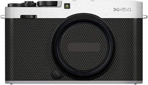 X-E4 Premium Camera Premium Sticker Protective Film Anti-Scratch Skin for FujiFilm X-E4 XE4 Decals(Leather Black) in Kuwait