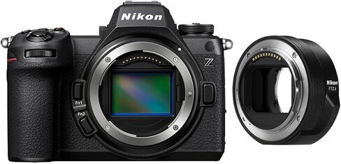 Nikon Z6III Mirrorless Camera with FTZ II Adapter | 24.5MP full frame sensor with 6K internal RAW and FTZ II adapter for photography, videography and low light in Kuwait