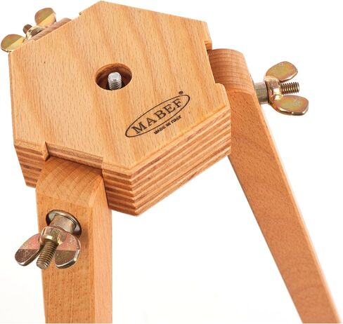 Mabef M/A30 Wooden Tripod. Oiled Beechwood Artist Support Stand for Pochade Boxes, Indoor Outdoor, Supports up to 17 3/4 lbs in Kuwait