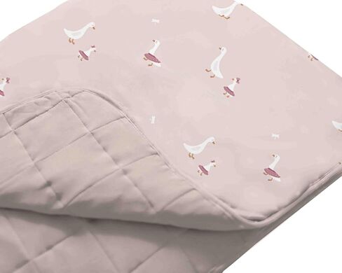 GUNAMUNA Baby Cloud Blanket, Nursery Swaddling Blankets for Toddlers Infants Babies, 0.5 TOG, Tutu Goose, Mini (40" x 30") in Saudi Arabia