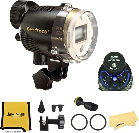 Seafrogs SF-01 Underwater Strobe Light for Camera Housing | Underwater strobe or video light for Seafrogs camera housings, diving photos and wide-angle underwater shooting. in Kuwait