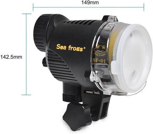 Seafrogs SF-01 Underwater Strobe Light for Camera Housing | Underwater strobe or video light for Seafrogs camera housings, diving photos and wide-angle underwater shooting. in Kuwait