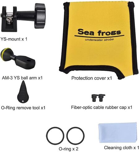 Seafrogs SF-01 Underwater Strobe Light for Camera Housing | Underwater strobe or video light for Seafrogs camera housings, diving photos and wide-angle underwater shooting. in Kuwait