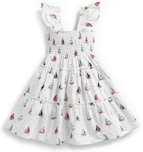 Monica + Andy Organic Flutter Sleeve Dress in Kuwait
