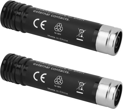 2-Pack 3.6V 3.6Ah Replacement for Black and Decker 3.6v Battery Ni-Mh | Versapak Gold VP100 VP100C VP105 VP105C VP110 VP110C VP143 Vp142 Vp7240 Model Power Tools in Kuwait