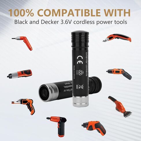 2-Pack 3.6V 3.6Ah Replacement for Black and Decker 3.6v Battery Ni-Mh | Versapak Gold VP100 VP100C VP105 VP105C VP110 VP110C VP143 Vp142 Vp7240 Model Power Tools in Kuwait