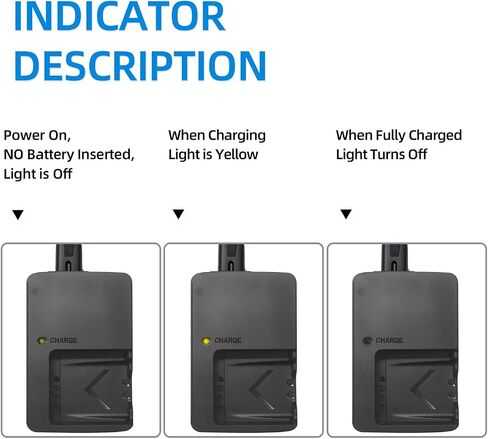 BC-CSX NP-BX1 Battery Charger for NP BX1 Battery | Compatible with Sony ZV-1, ZV-1 II, ZV-1F, RX100 I II III IV V VA VI VII, HX60, HX80, HX90, HDR-CX405 HDR-AS15 Digital Camera in Kuwait