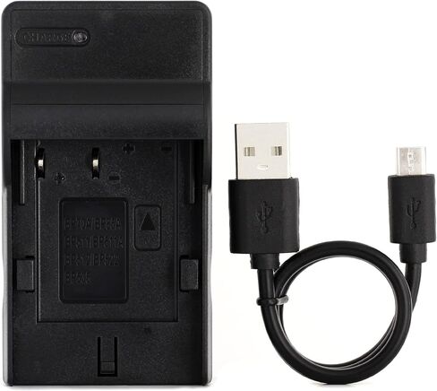 Norifon BP-511 USB Charger for Canon EOS 10D, 20D, 30D, 40D, 50D, D60 | Compaitible with Canon MV630i, MV700, MV730i, Optura Pi, Optura Xi, ZR10, ZR60, PowerShot G5 Camera in Kuwait