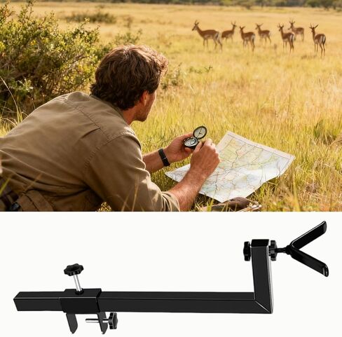 Light Stands for Photography Height Adjustable Portable Light Stand | Selfie Holder Bracket for Outdoor Camping Hiking Travel Backpacking Tent Adventure Climbing Picnic in Kuwait