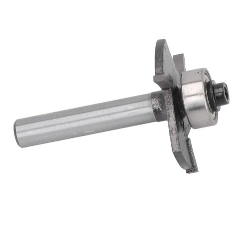 T Slot Router Bit 1/4in Shank 3/32in Cutting Height Tungsten Steel with Bearing for Slotting Grooving Hardwood Softwood Plywood, Precise T Slot Cutter for Woodworking Joinery and S in Kuwait