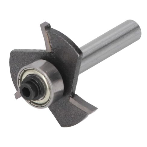 T Slot Router Bit 1/4in Shank 3/32in Cutting Height Tungsten Steel with Bearing for Slotting Grooving Hardwood Softwood Plywood, Precise T Slot Cutter for Woodworking Joinery and S in Kuwait