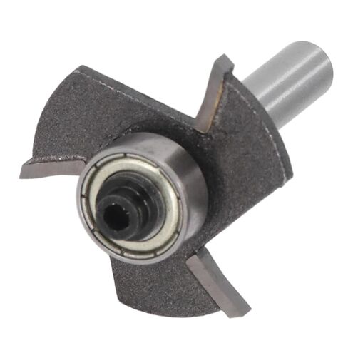 T Slot Router Bit 1/4in Shank 3/32in Cutting Height Tungsten Steel with Bearing for Slotting Grooving Hardwood Softwood Plywood, Precise T Slot Cutter for Woodworking Joinery and S in Kuwait