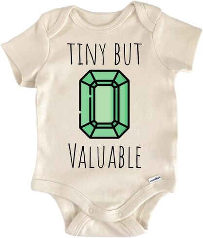 Emerald Gem Gemstone - Baby Boy Girl Clothes Bodysuit Funny Cute in Kuwait