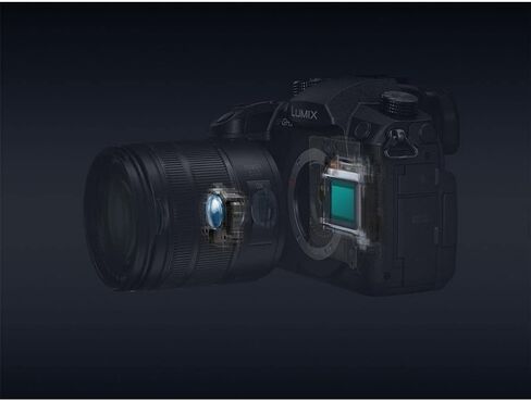 PANASONIC LUMIX GH5 Body 4K Mirrorless Camera, 20.3 Megapixels, Dual I.S. 2.0, 4K 422 10-bit, Full Size HDMI Out, 3 Inch Touch LCD, DC-GH5KBODY (USA Black) (Renewed) in Kuwait