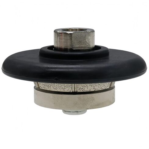 3/16 inch B5 Demi Bullnose Diamond Hand Profile Wheel, Hand Profiler for Granite Marble Countertop Edge Profiling, 5/8-11 Thread, 40/50 Grit in Kuwait