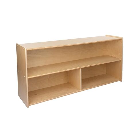 Contender Kids Storage Organizer for Toys, Games, Art, and Books, 2 Shelves, Wood Furniture for Toddlers, Children, Daycare, Classroom, 47-inch Width in Saudi Arabia