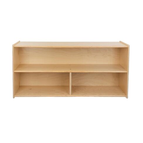 Contender Kids Storage Organizer for Toys, Games, Art, and Books, 2 Shelves, Wood Furniture for Toddlers, Children, Daycare, Classroom, 47-inch Width in Saudi Arabia