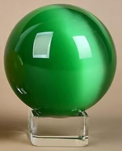 40mm Square Clear Glass Crystal Ball Display Base Stand | for 50-80mm Spheres, Anti-Scratch, Photography Prop, Desktop Decor in Kuwait