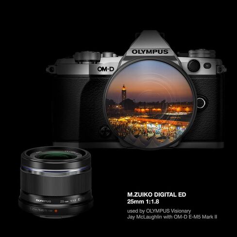 OM SYSTEM Olympus M.Zuiko Digital 14-42mm F3.5-5.6 EZ Black for Micro Four Thirds System Camera, Compact 3X Zoom Lens in Kuwait