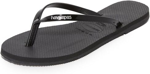 Havaianas Women's You Metallic Sandal, Black,39/40 BR (9-10 M US) in Kuwait