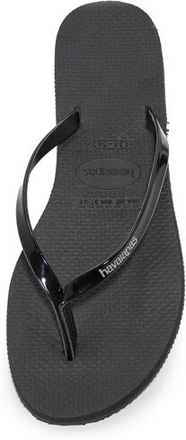 Havaianas Women's You Metallic Sandal, Black,39/40 BR (9-10 M US) in Kuwait
