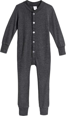 City Threads Boys' and Girls' Union Suit Thermal Underwear Long John Made in USA in Kuwait