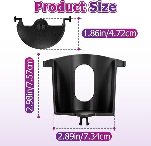 2 Pcs Cup Holder Replacement Compatible with Graco Tranzitions 3-in-1 | Durable, Easy to Install in Kuwait