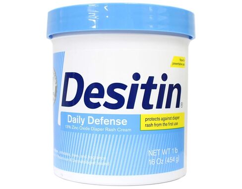 Desitin Rapid Relief Creamy Jar, 16-ounce, Relieves Diaper Rash Discomfort, New in Kuwait