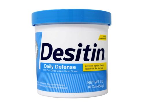 Desitin Rapid Relief Creamy Jar, 16-ounce, Relieves Diaper Rash Discomfort, New in Kuwait