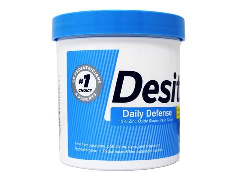 Desitin Rapid Relief Creamy Jar, 16-ounce, Relieves Diaper Rash Discomfort, New in Kuwait