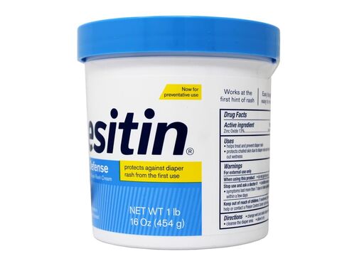 Desitin Rapid Relief Creamy Jar, 16-ounce, Relieves Diaper Rash Discomfort, New in Kuwait
