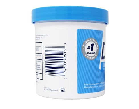 Desitin Rapid Relief Creamy Jar, 16-ounce, Relieves Diaper Rash Discomfort, New in Kuwait