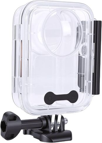 Focket Underwater Camera Case, 45m 147ft Camera Housing with Optical Glass Lens 98% Transmittance, Protective Housing with Bracket and Lens Cap for Snorkeling Scuba Diving in Saudi Arabia