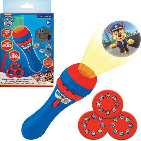 LEXiBOOK, Paw Patrol Story Projector, LTC050PA | 3 story discs, 24 images, Torch light, Create your own stories in Kuwait
